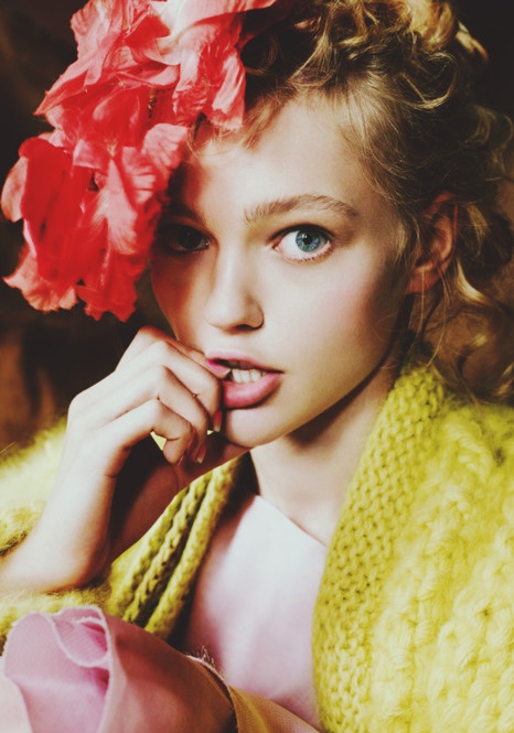萨莎·彼福瓦洛娃 Sasha Pivovarova照片