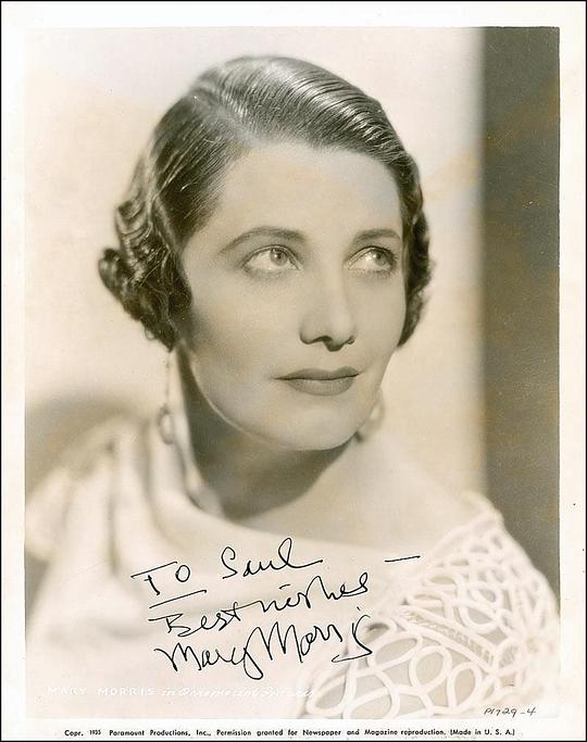 玛丽·莫里斯 Mary Morris照片