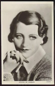 让娜·德卡萨利 Jeanne De Casalis照片