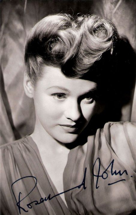 罗莎蒙德·约翰 Rosamund John照片