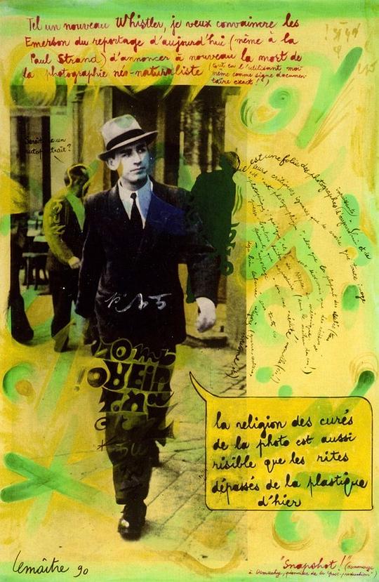 莫里斯·勒梅特 Maurice Lemaître照片